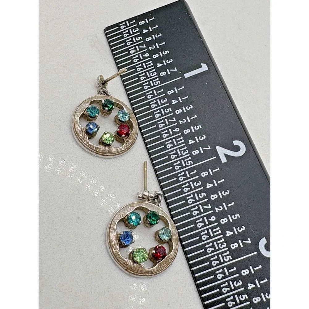 Anson Sterling Silver 925 Pierced Earrings .75